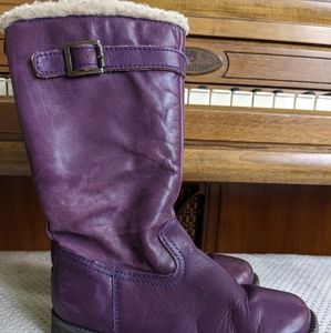 Boden toddler leather boots size 10